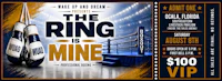 the ring is mine flyer template